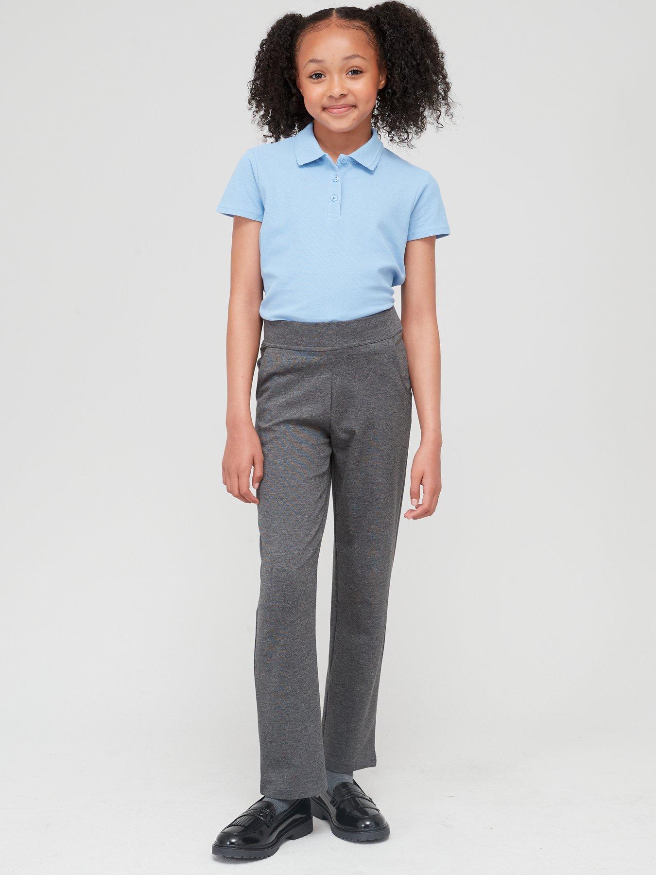 Buy Black Plain Front School Trousers (3-18yrs) from the Next UK online shop