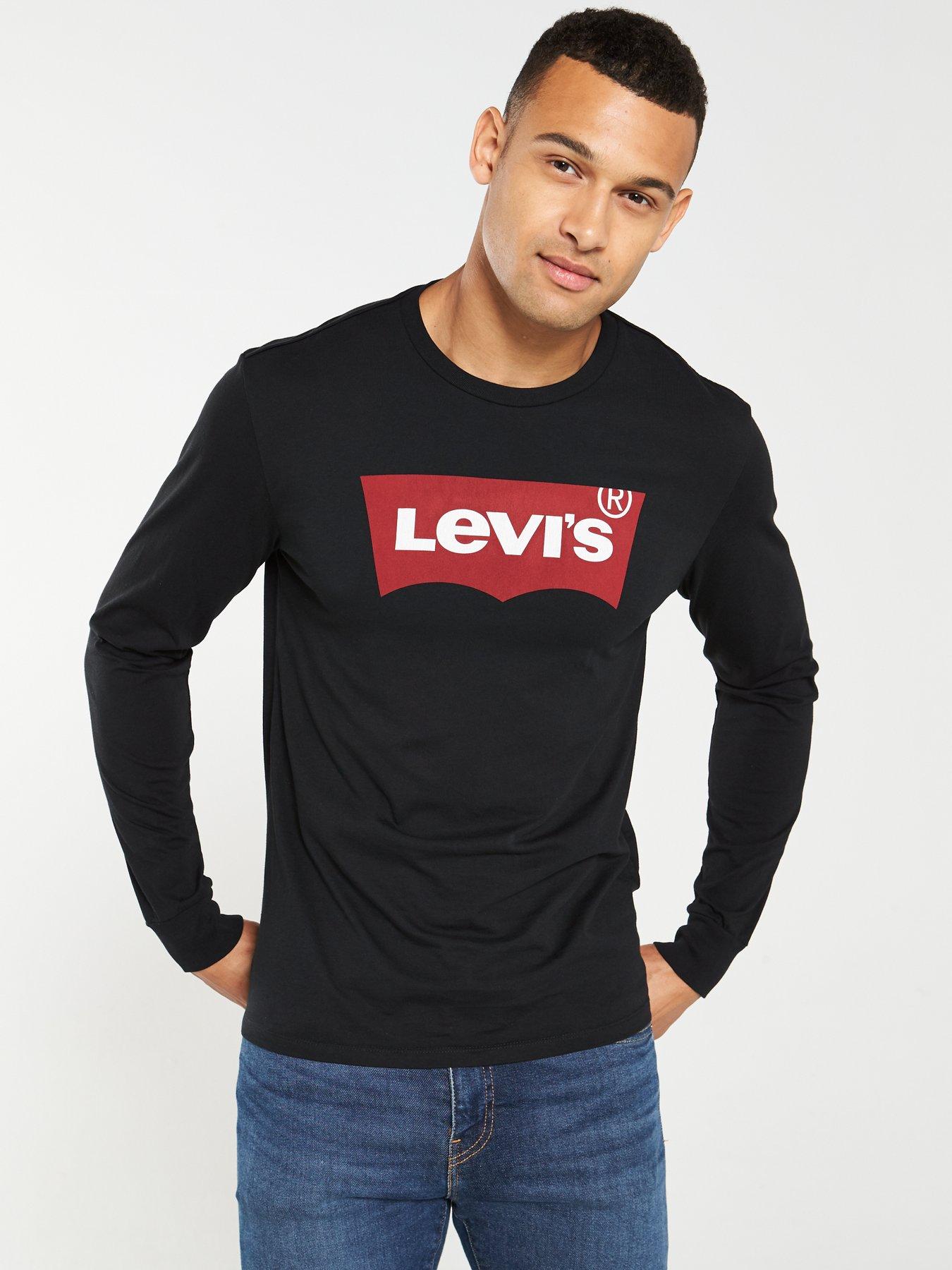mens levi long sleeve t shirts