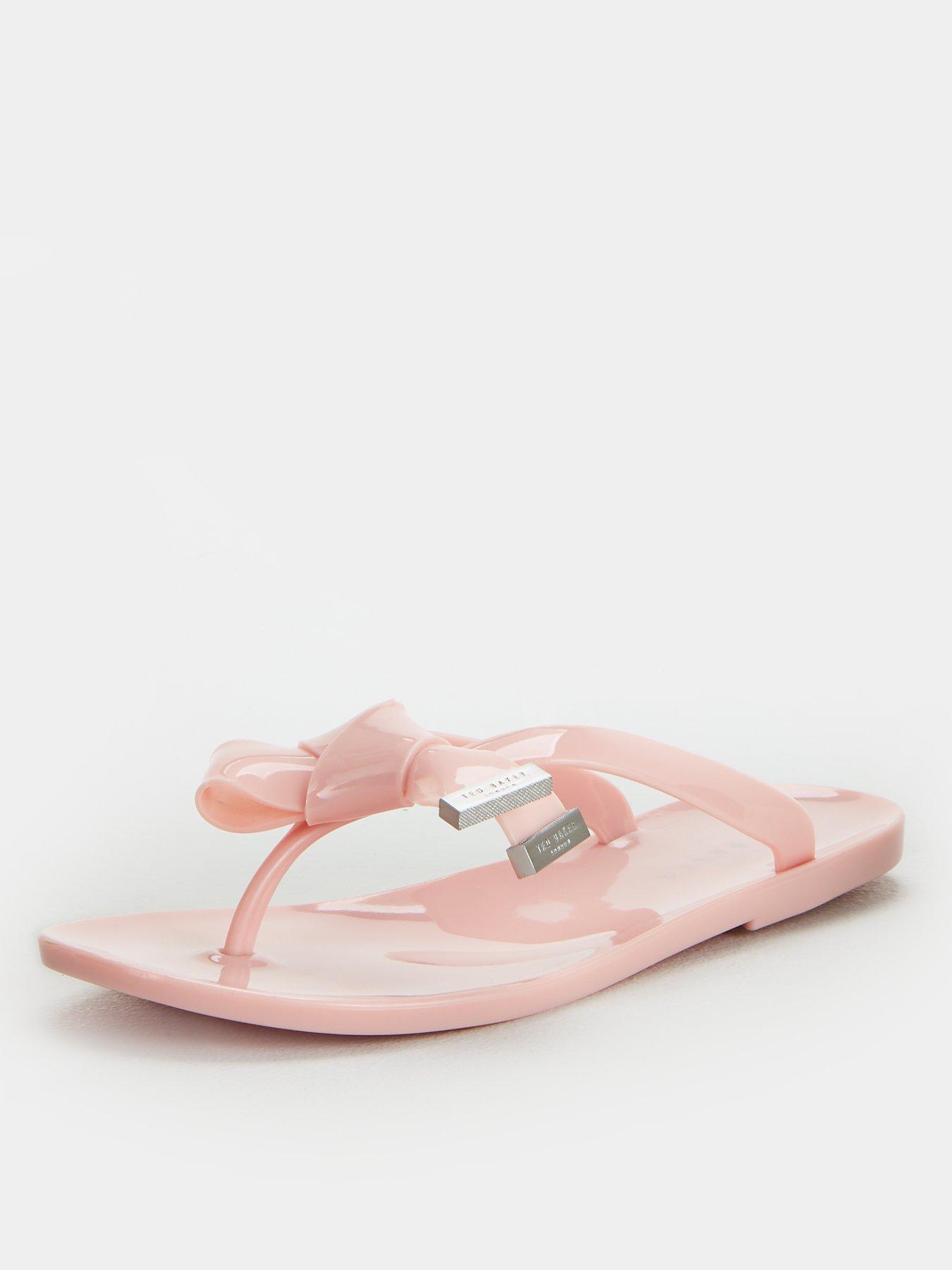 ted baker bow flip flops