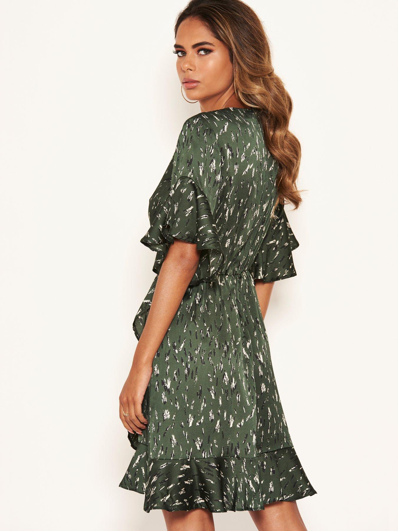 ax paris green dress