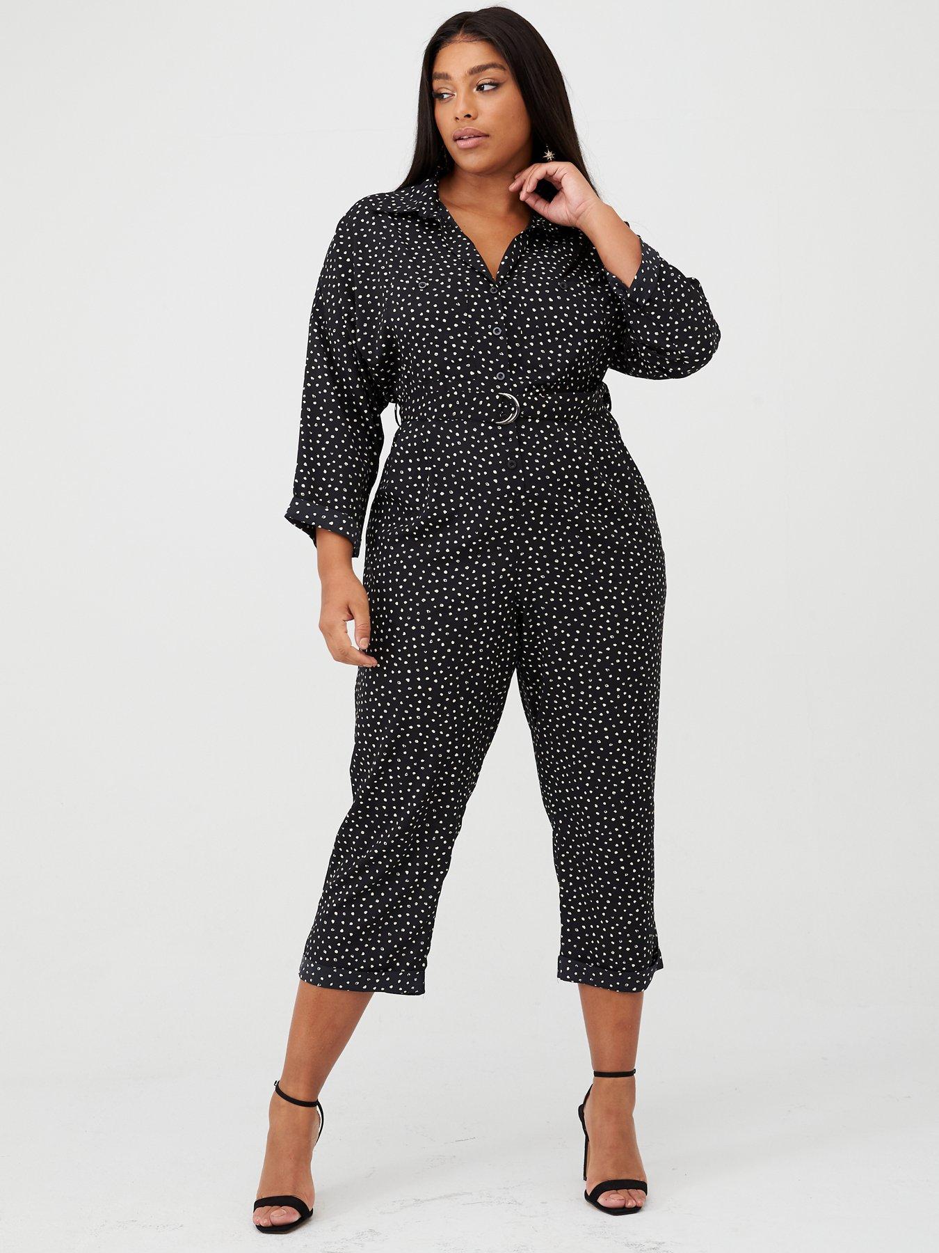 ax paris spotty jumpsuit