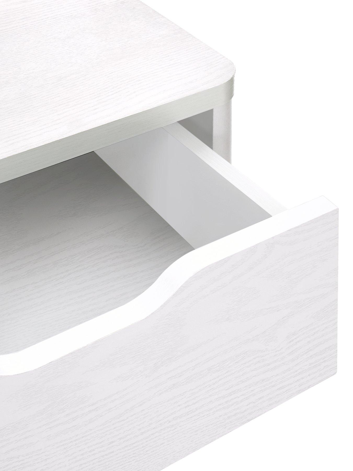 Image 4 of 6 of Very Home Aspen 4 + 2 Drawer Chest - White Oak Effect