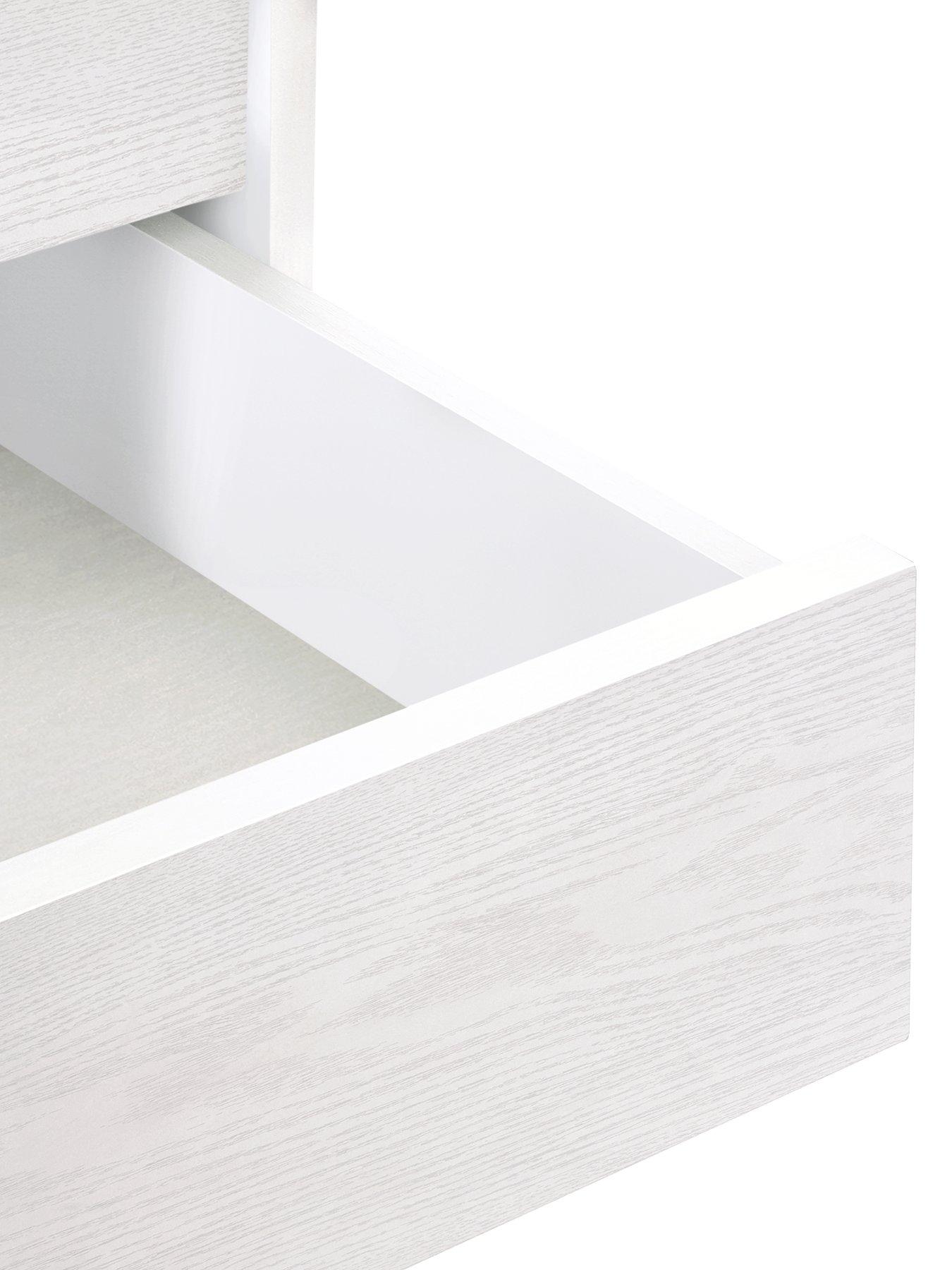 Image 5 of 6 of The Very Collection Aspen 2 Door, 2 Drawer Childrens Wardrobe - White Oak Effect