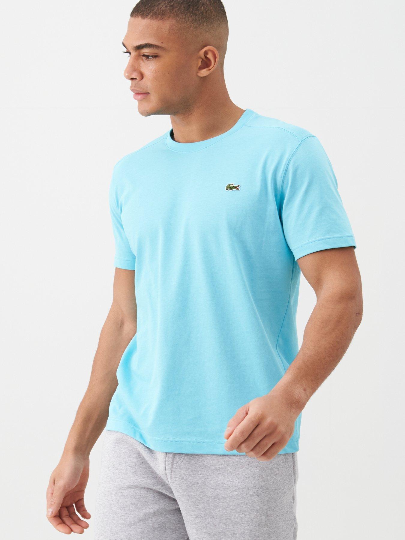 baby blue lacoste t shirt