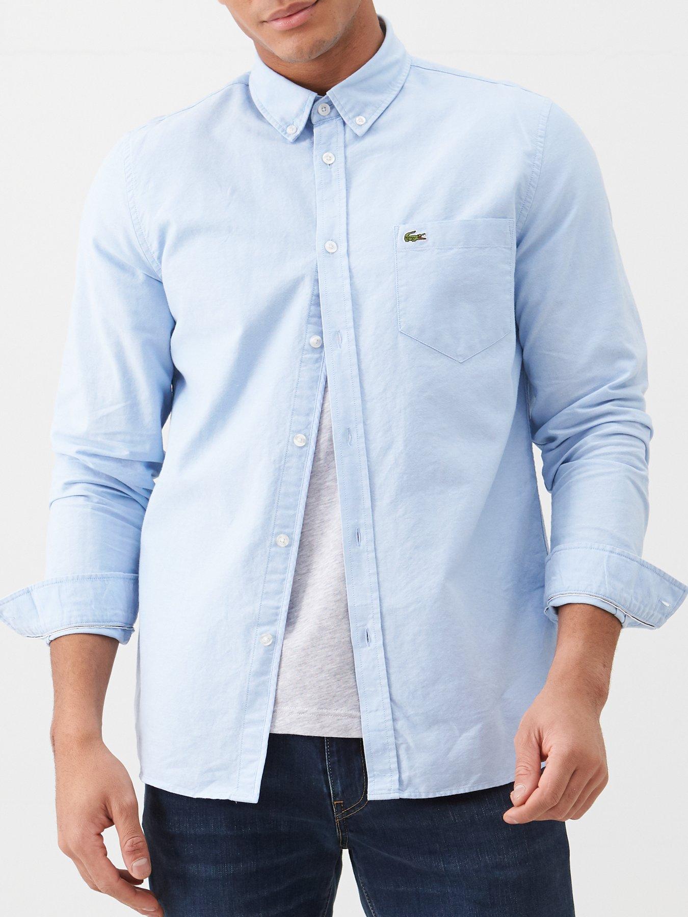 lacoste men's oxford shirt