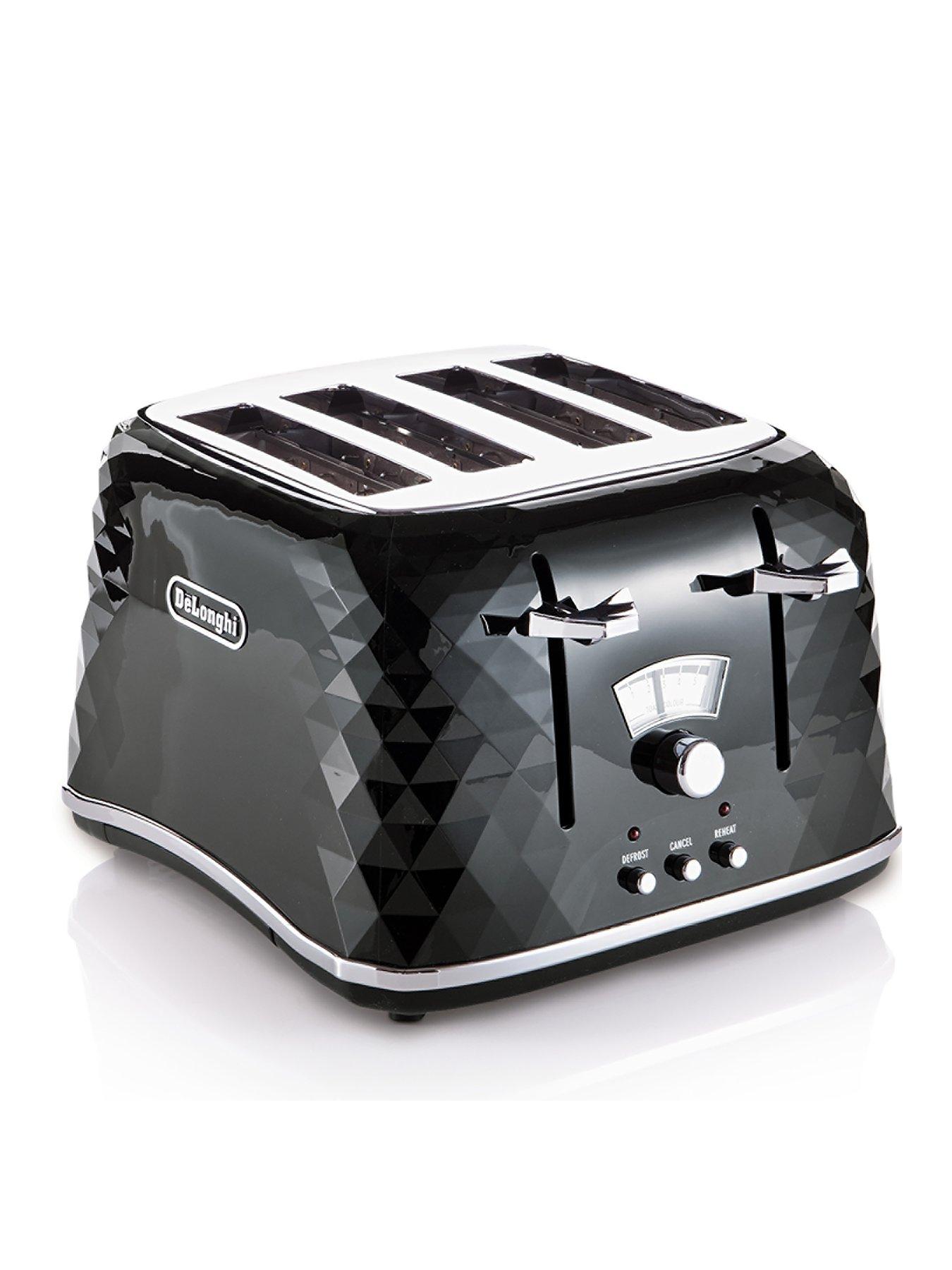 DeLonghi Brillante 4 Slice Toaster CTJ4003