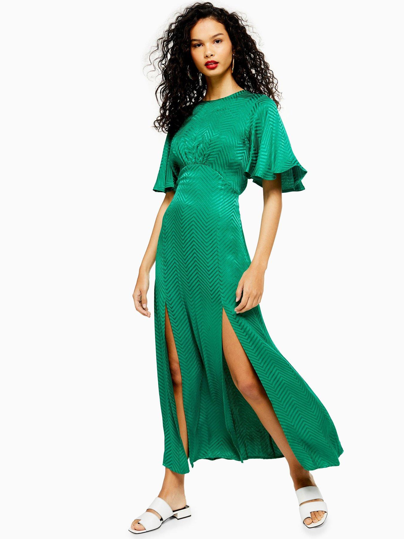 littlewoods green dress