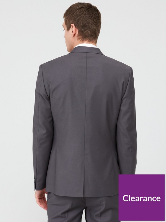 stillFront image of very-man-stretch-slim-suit-jacket-grey