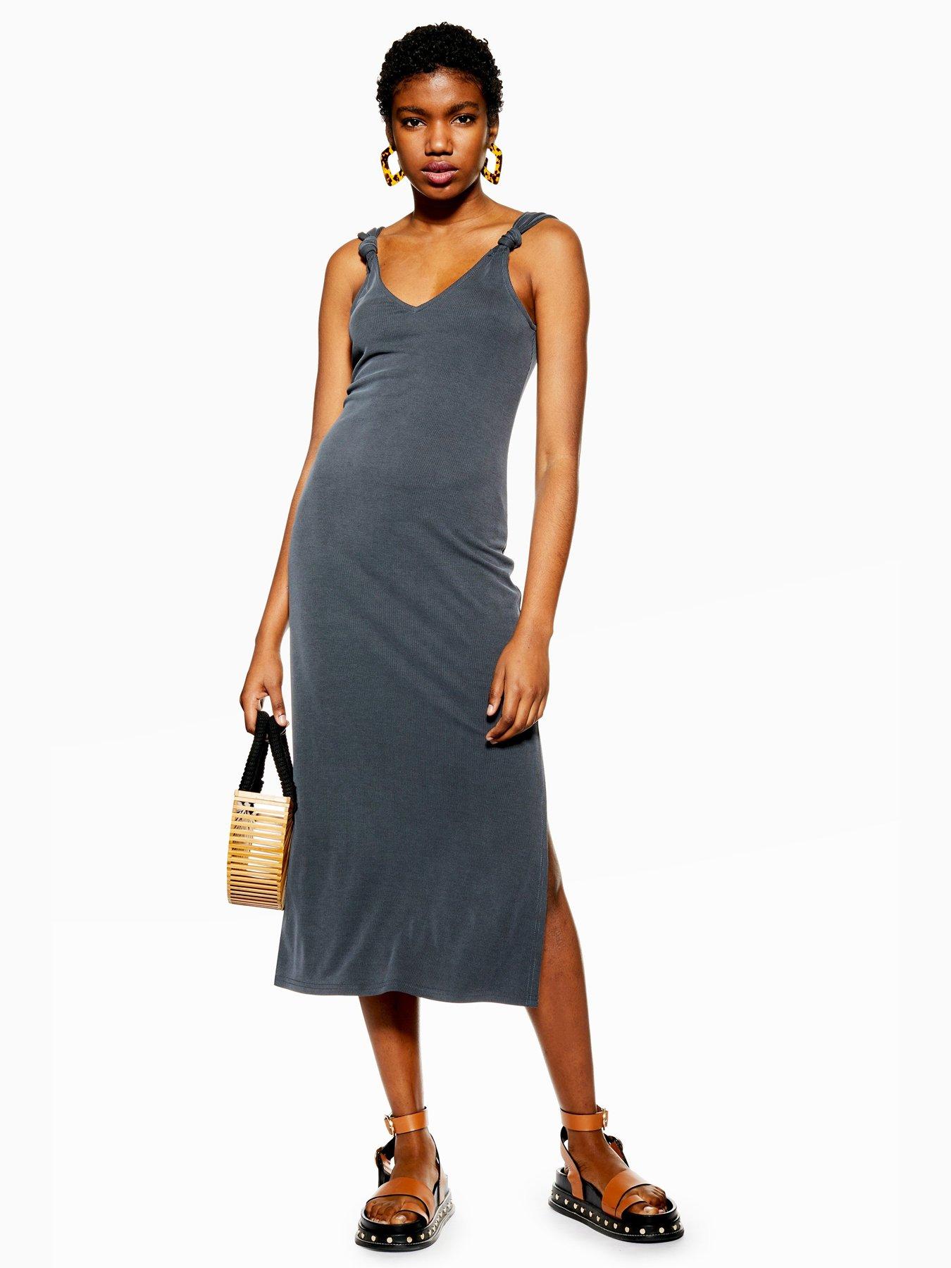 knot midi dress