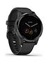  image of garmin-vivoactive-4s-smaller-sized-gps-smartwatch-features-music-body-energy-monitoring-animated-workouts-pulse-ox-sensors-and-more-pvd-blackslate