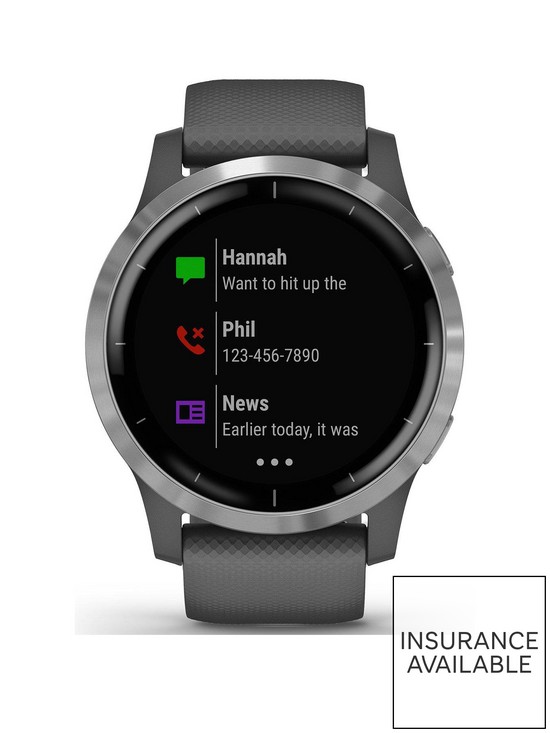 stillFront image of garmin-vivoactive-4-gps-smartwatch-features-music-body-energy-monitoring-animated-workouts-pulse-ox-sensors-and-more-shadow-graysilver