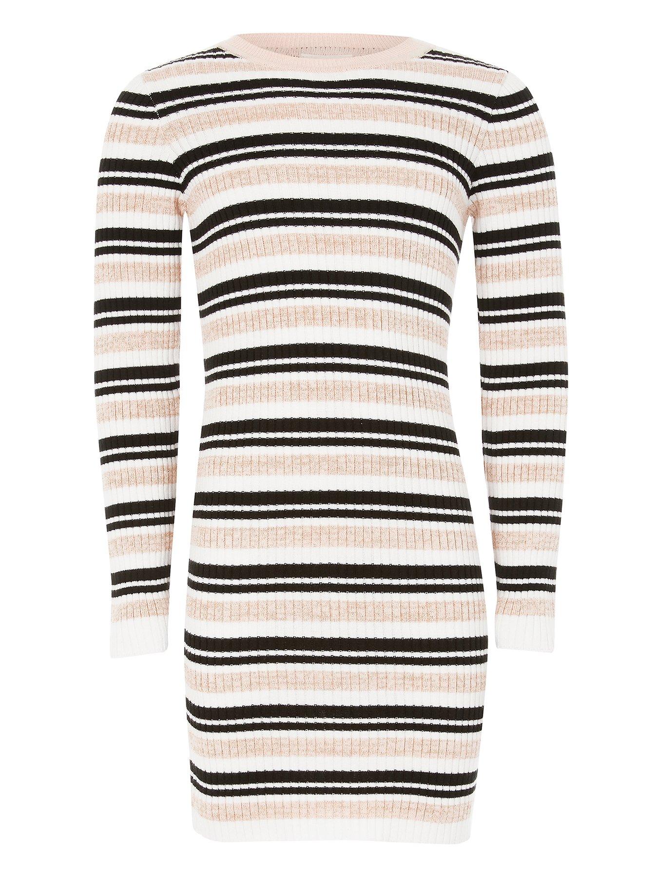 river island grey jumper dress