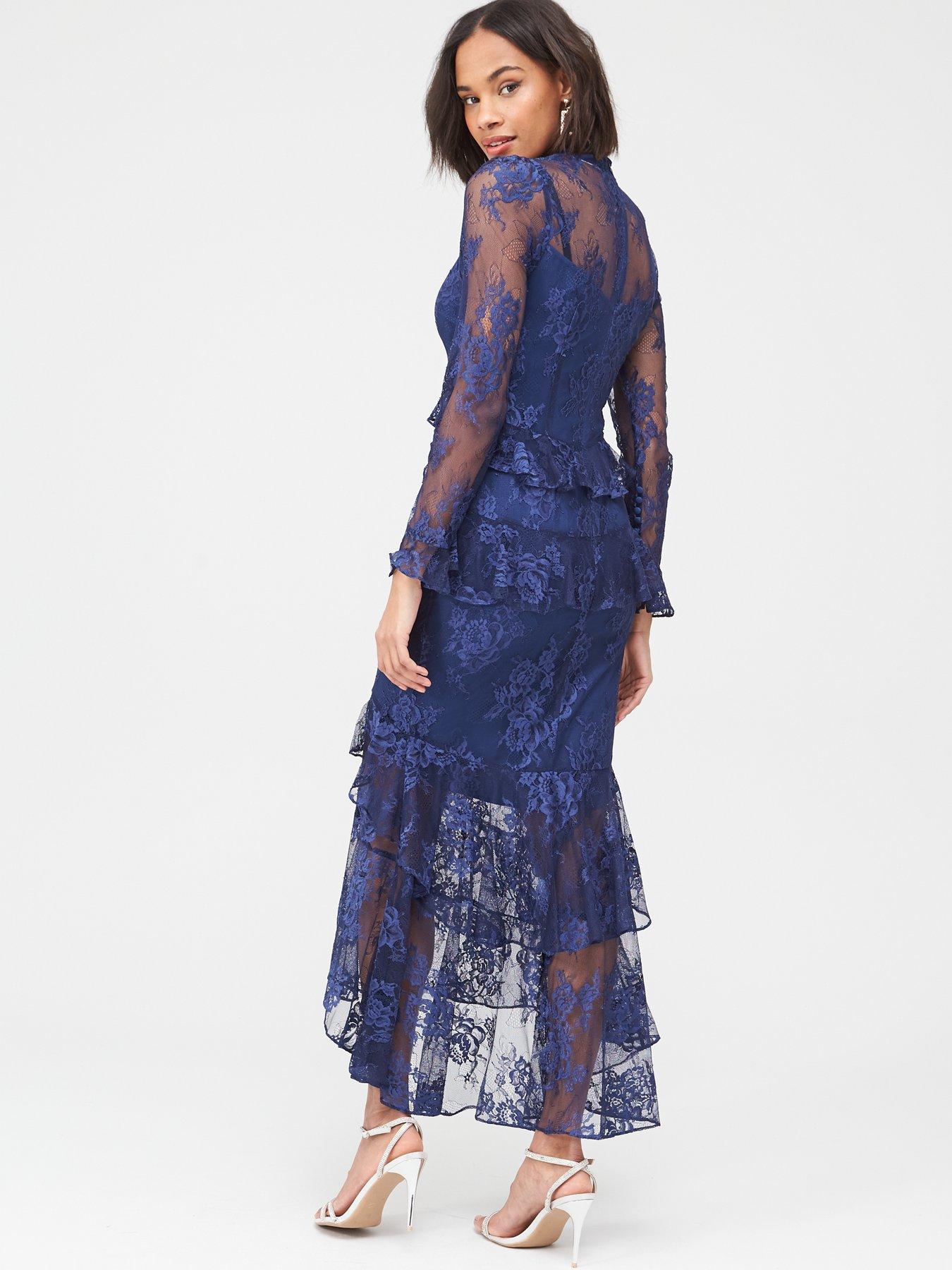 littlewoods navy dress