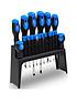  image of streetwize-accessories-18-pce-cv-screwdriver-set-with-stand