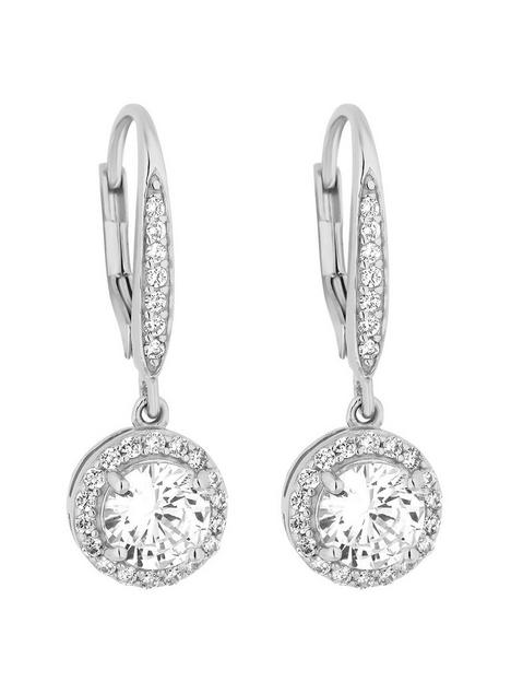 simply-silver-sterling-silver-925-halo-drop-earring-earrings