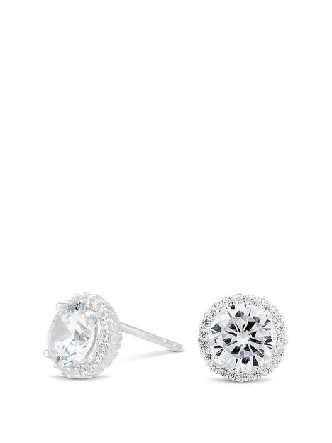 simply-silver-sterling-silver-925-with-cubic-zirconia-halo-stud-earrings