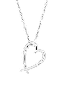 Simply Silver Simply Silver Open Heart Pendant Picture