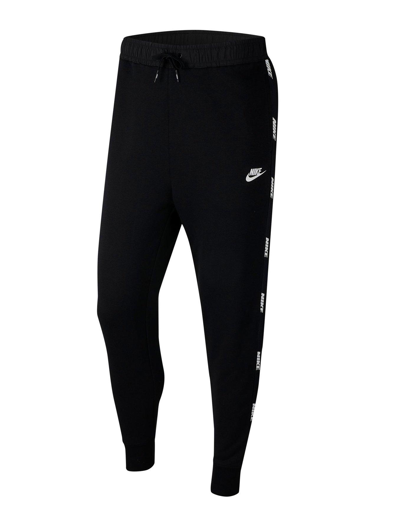 nike hybrid sweatpants in black