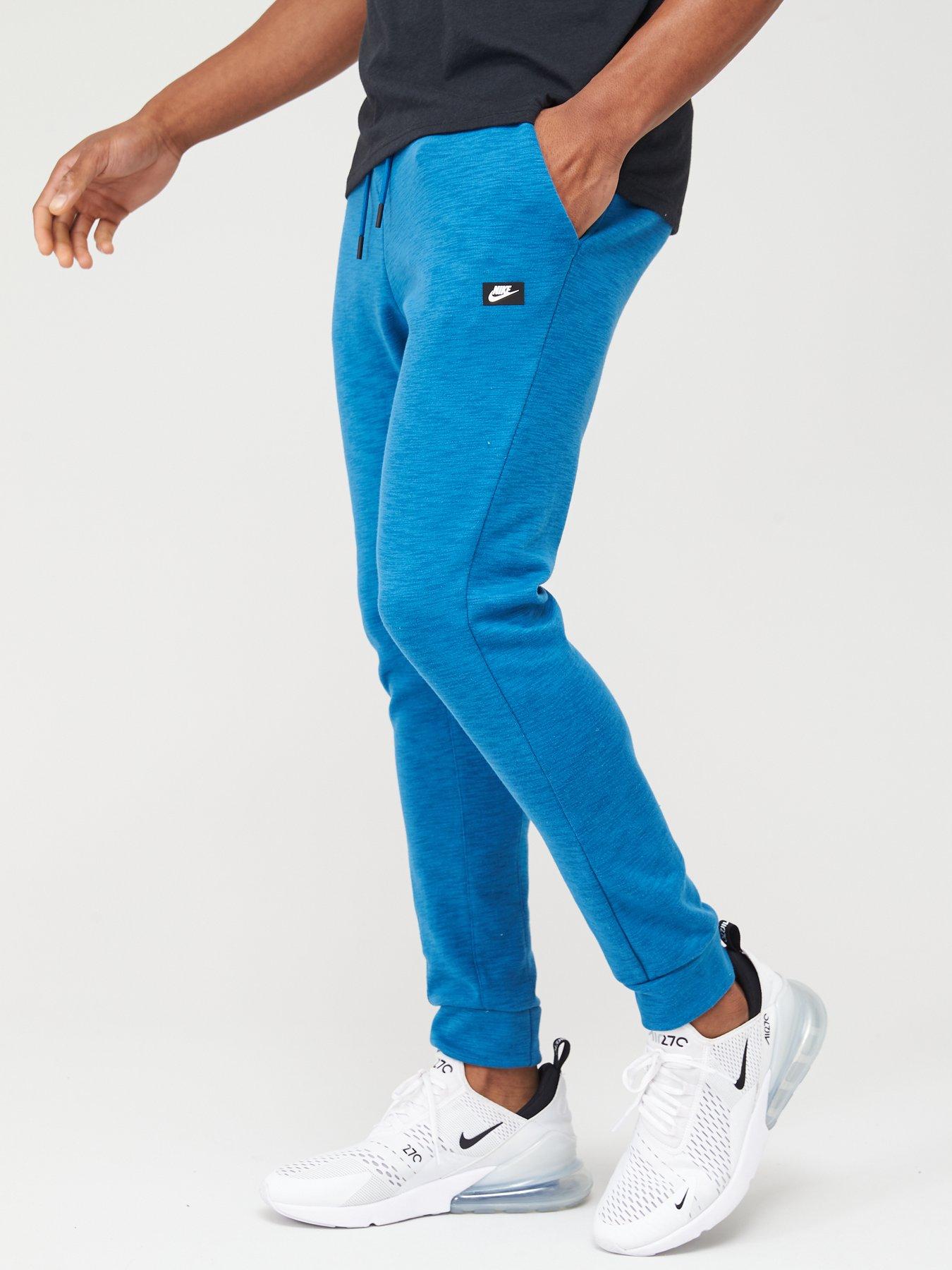 nike joggers blue