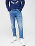  image of g-star-raw-3301-azure-stretch-tapered-fit-jeans-azure-blue