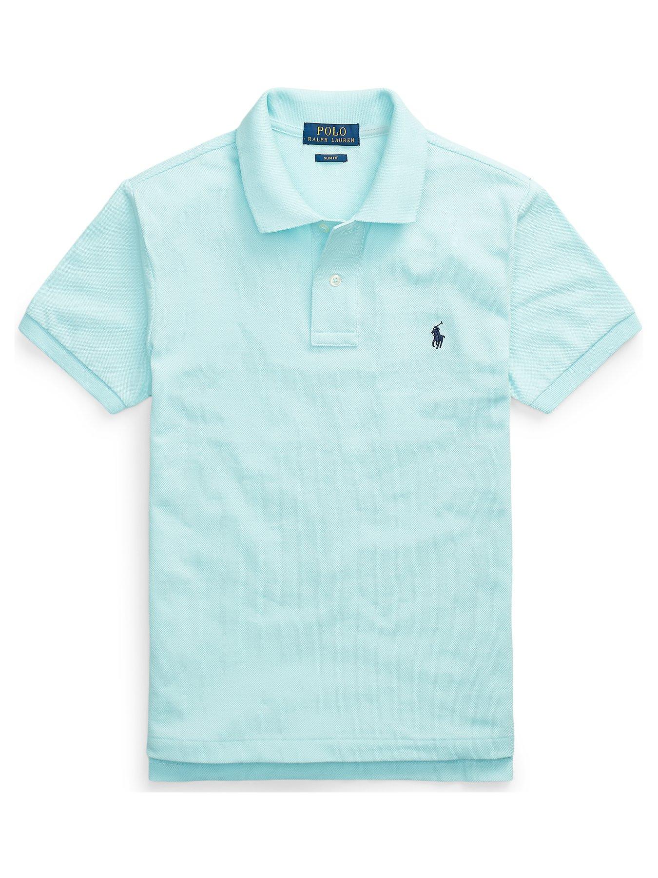 teal ralph lauren polo shirt