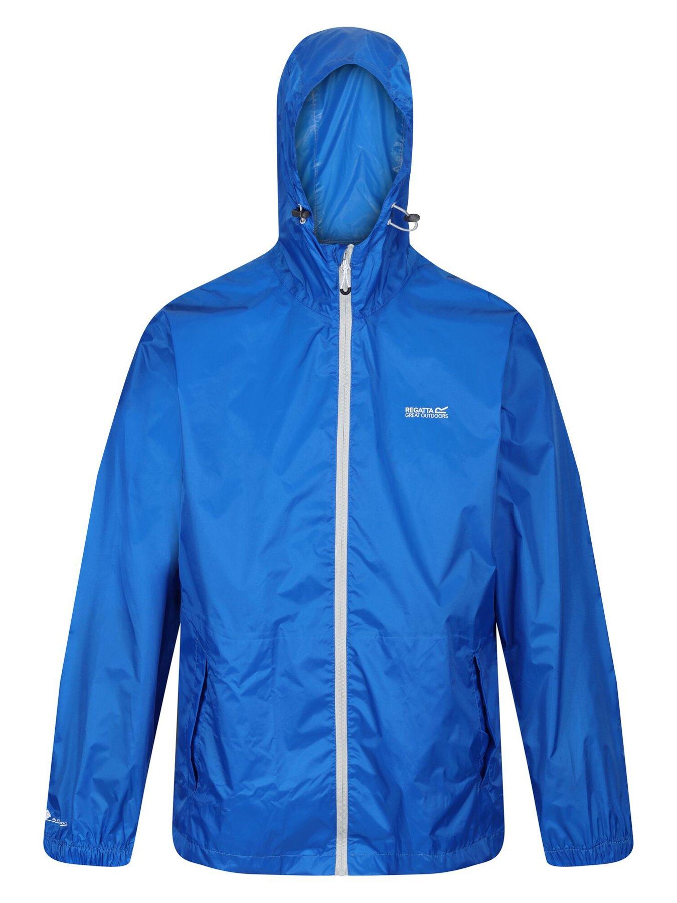  image of regatta-pack-it-waterproof-jacket-iii-blue