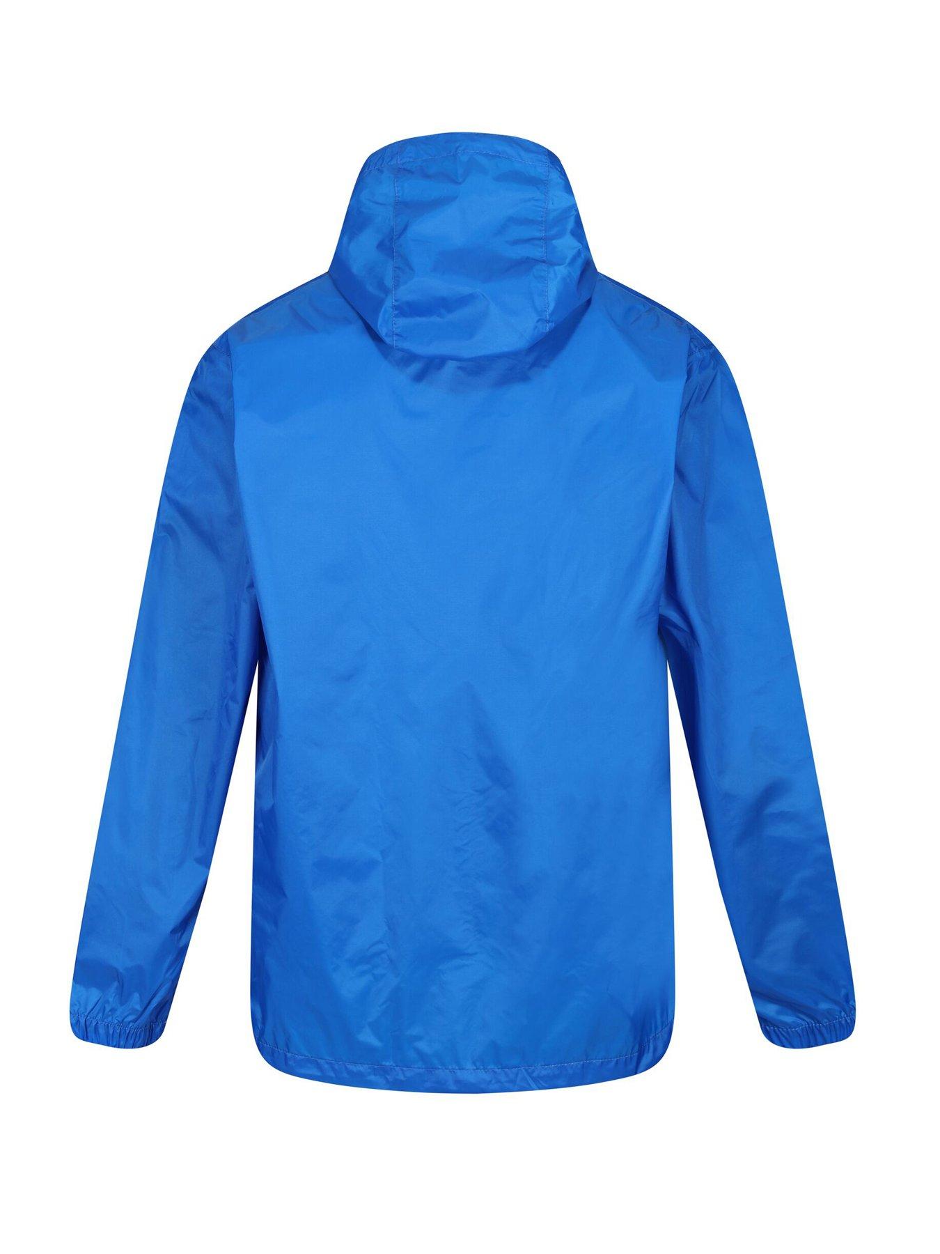 image of regatta-pack-it-waterproof-jacket-iii-blue