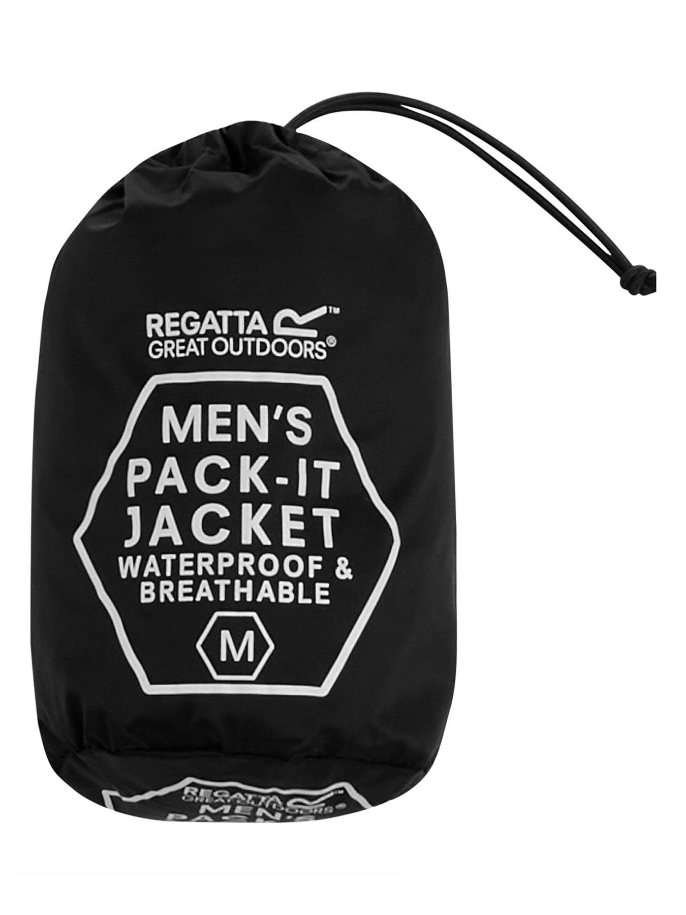 Image 5 of 6 of Regatta Pack Away Jacket - Black