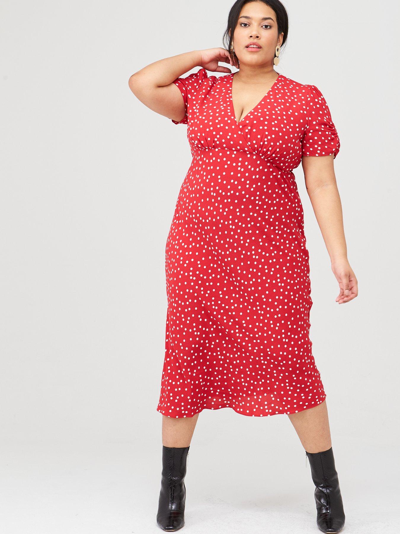 littlewoods polka dot dress