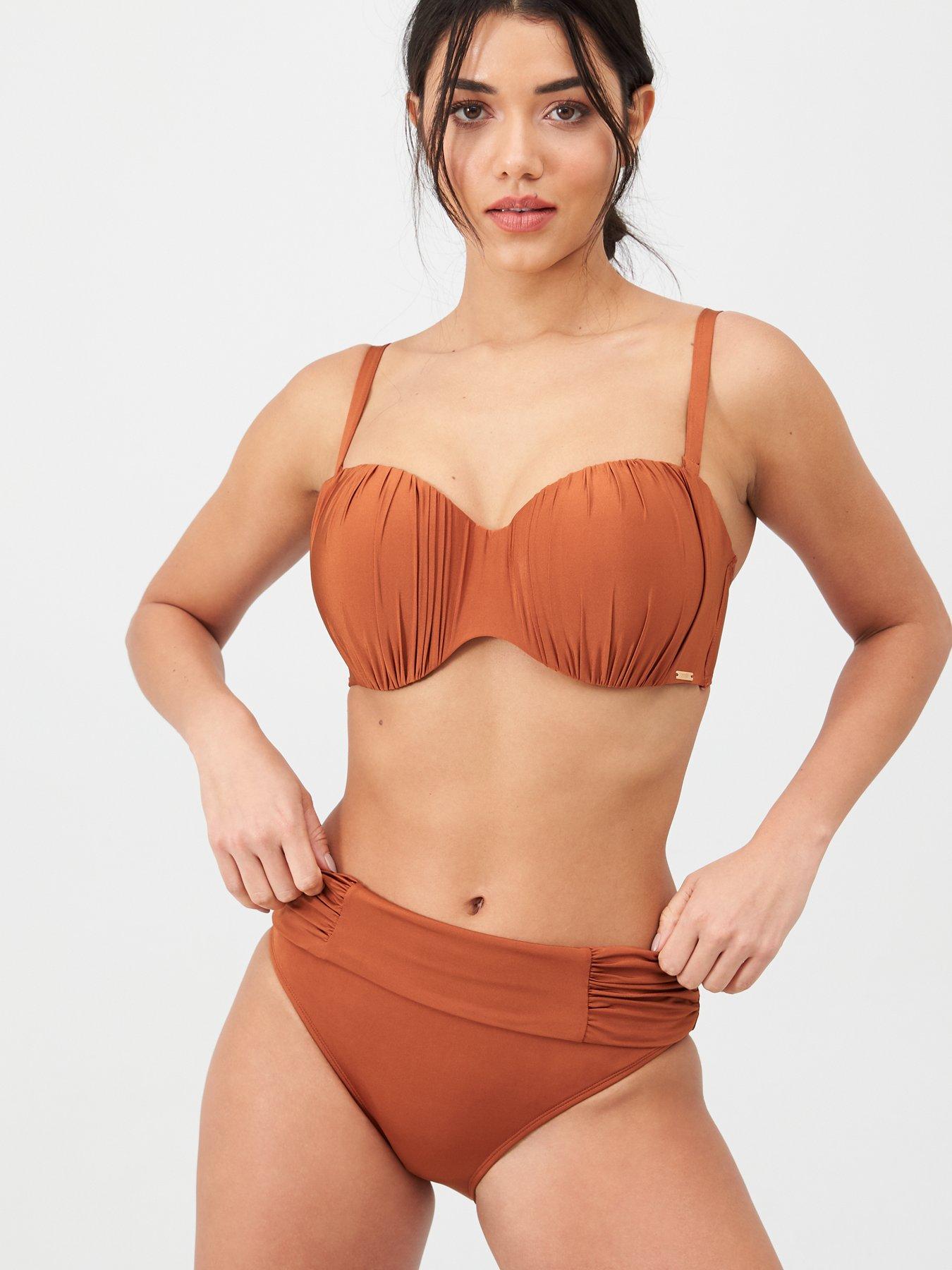 Blue One Tommy Hilfiger Womens Classic Bikini Size: X-Large Blue 415