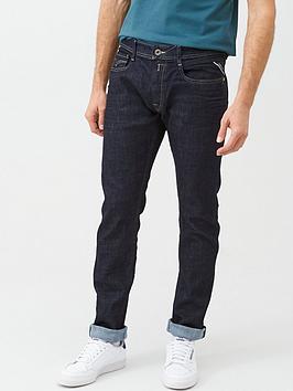 Replay Replay Rocco Regular Fit Jeans - Indigo Picture