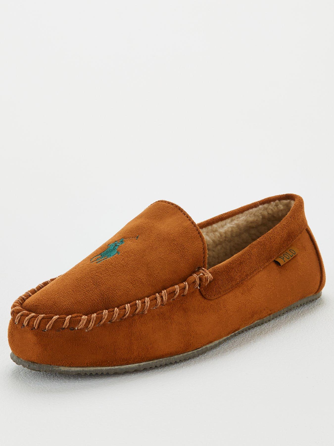 polo moccasin slippers