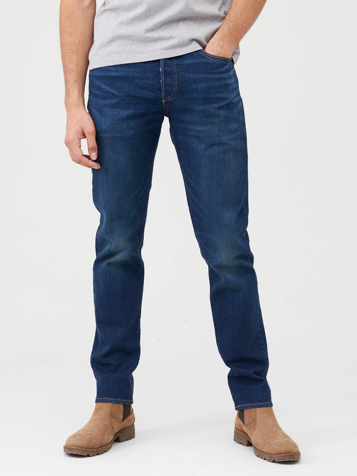 slim tapered fit jeans mens