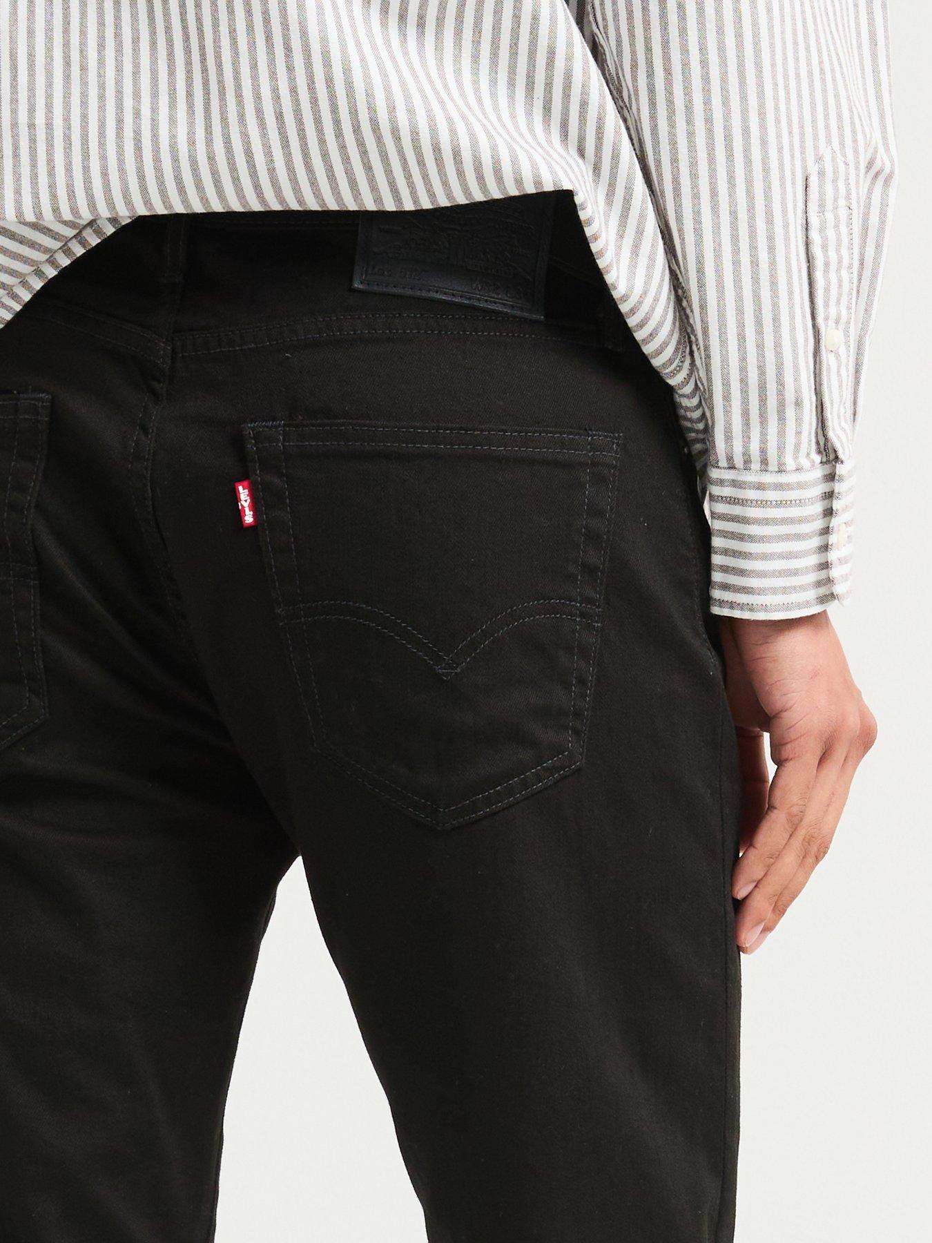 Levi's 512™ Slim Taper Fit Jeans Nightshine Black Littlewoods
