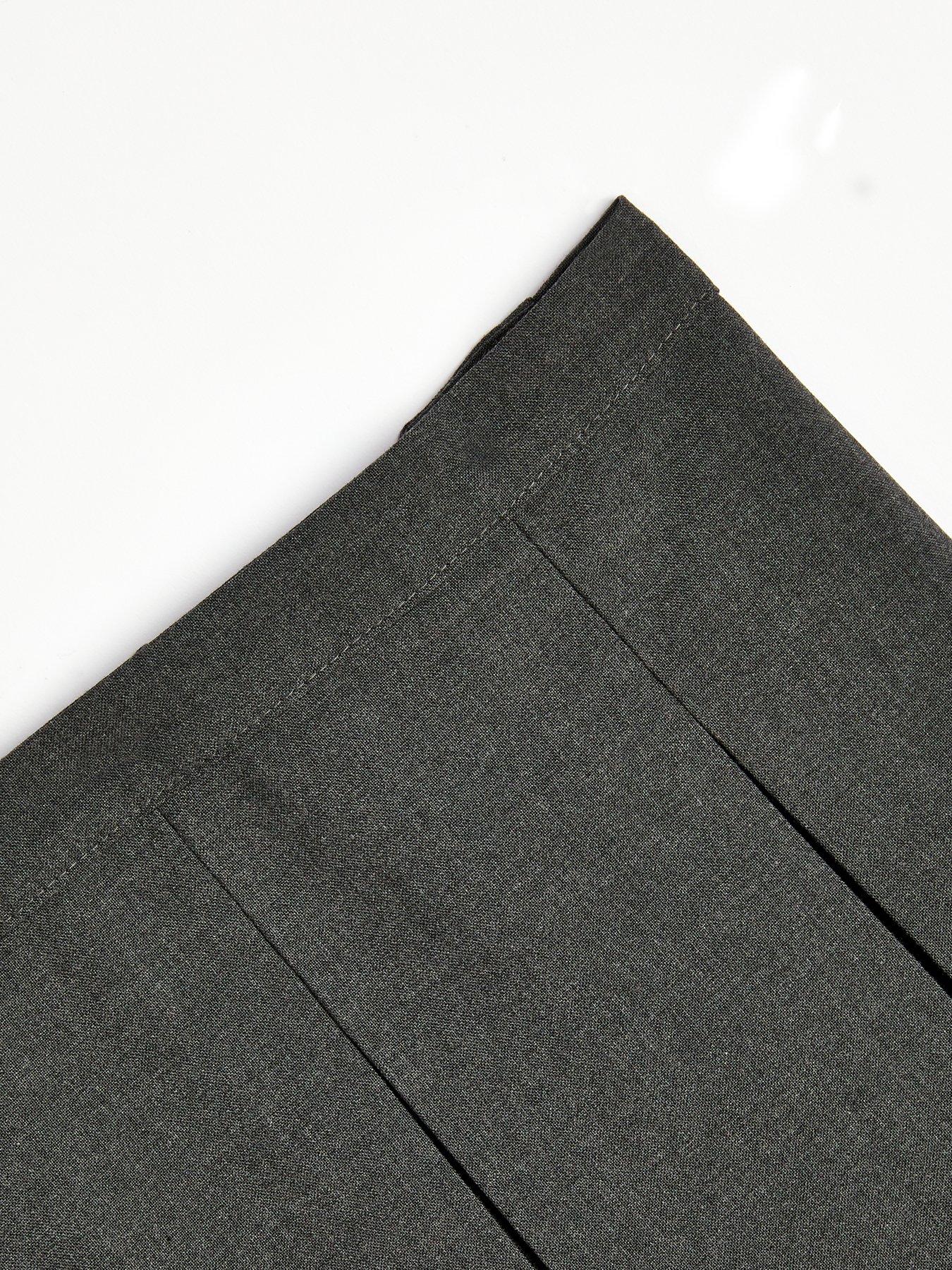  image of the-very-collection-girls-2-pack-classic-pleated-school-skirts-plus-sizenbsp--grey