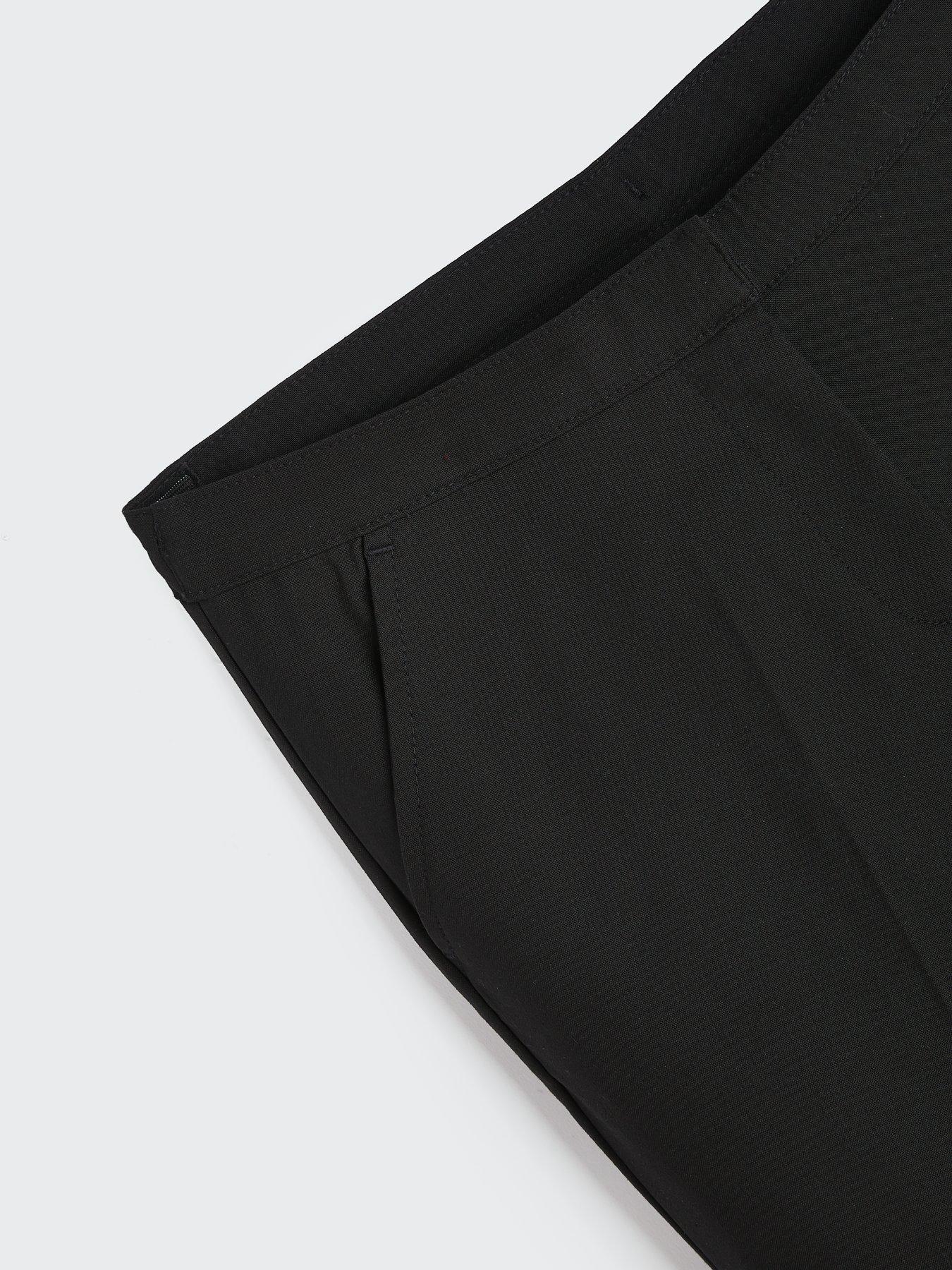 Image 5 of 7 of V by Very Girls 2 Pack Woven School Trouser Plus Size&nbsp;- Black