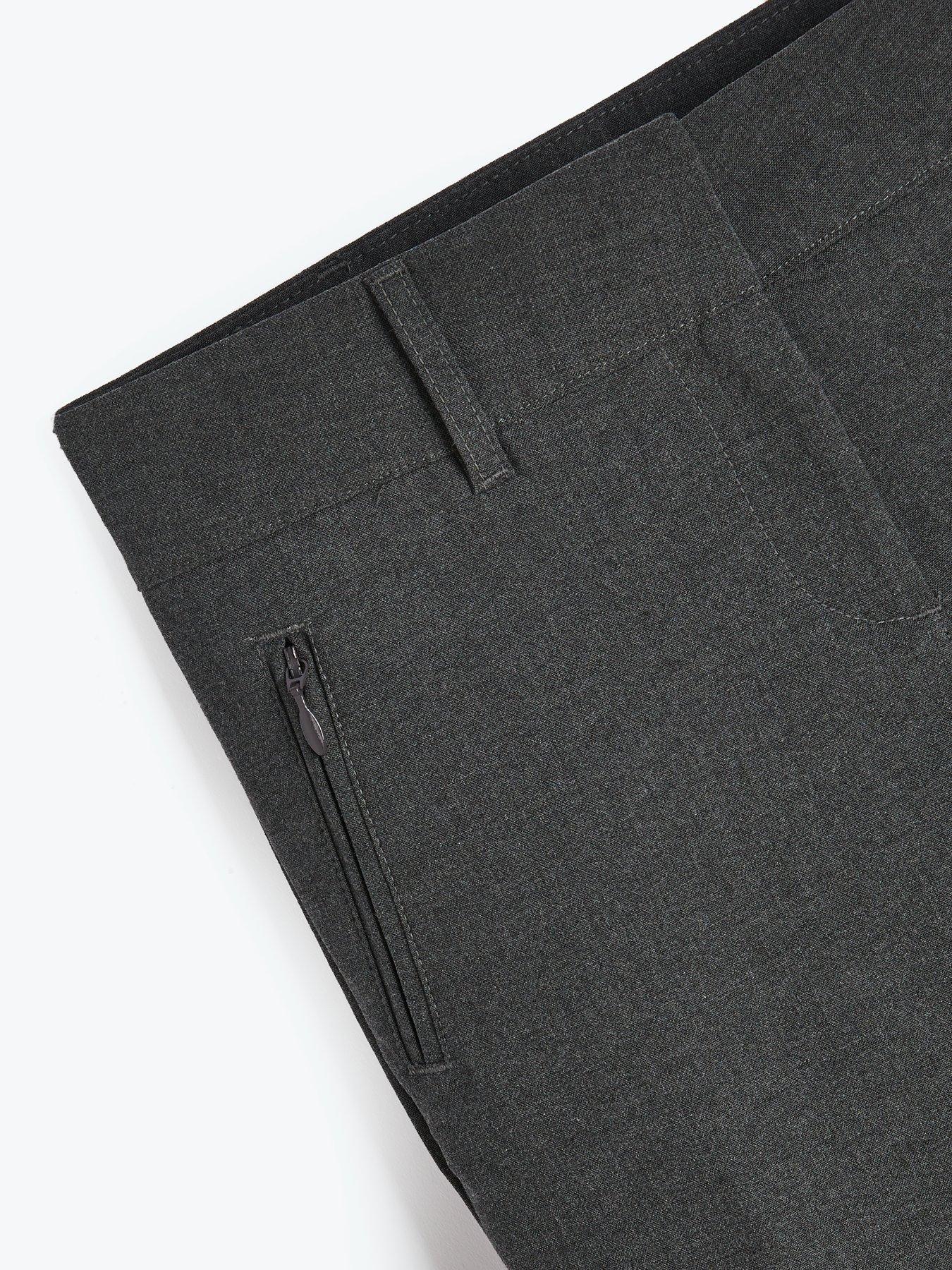 Image 5 of 6 of The Very Collection Girls 2 Pack Skinny Fit&nbsp;School Trousers - Grey