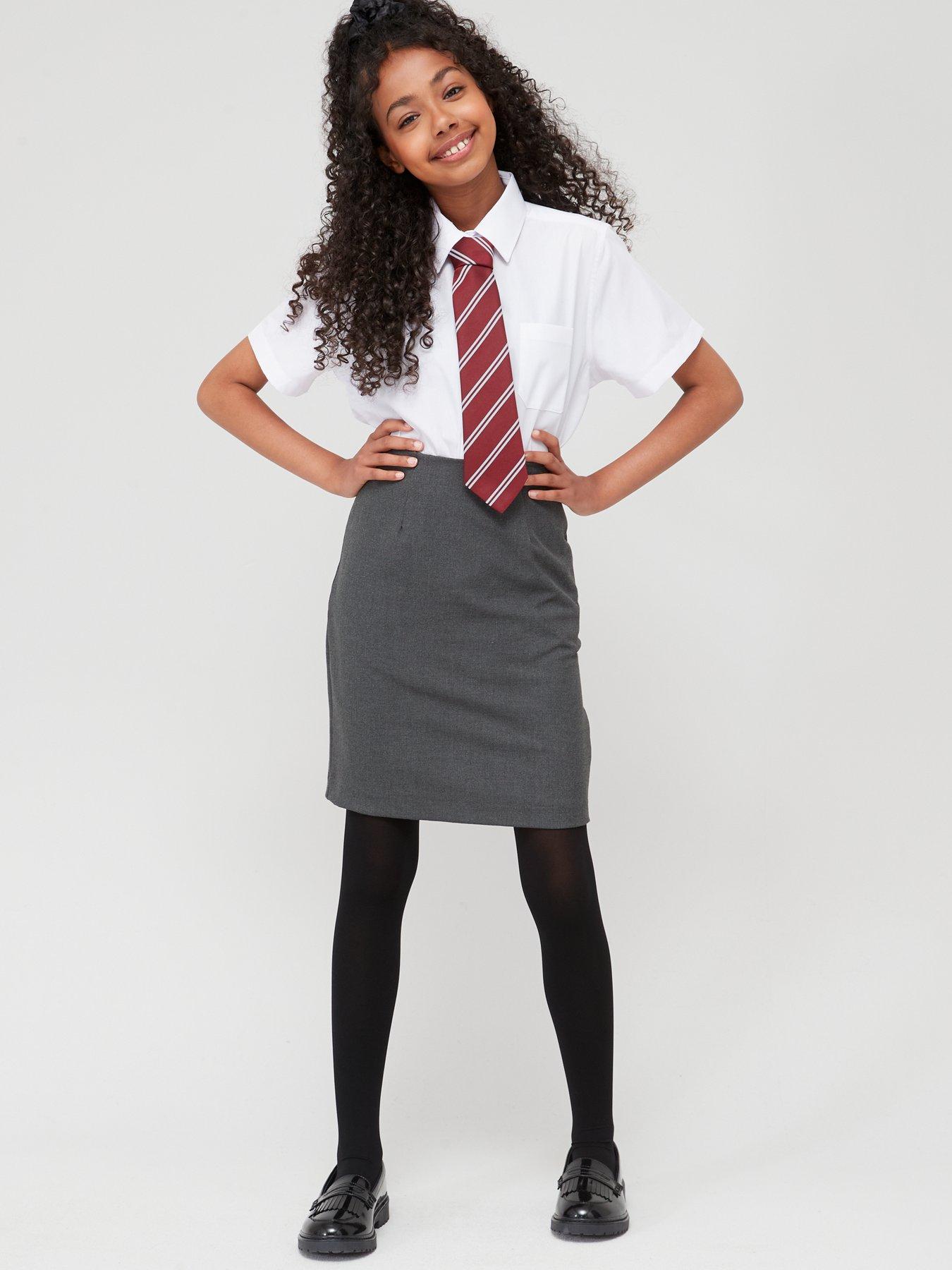 Grey school skirt size 12 hotsell