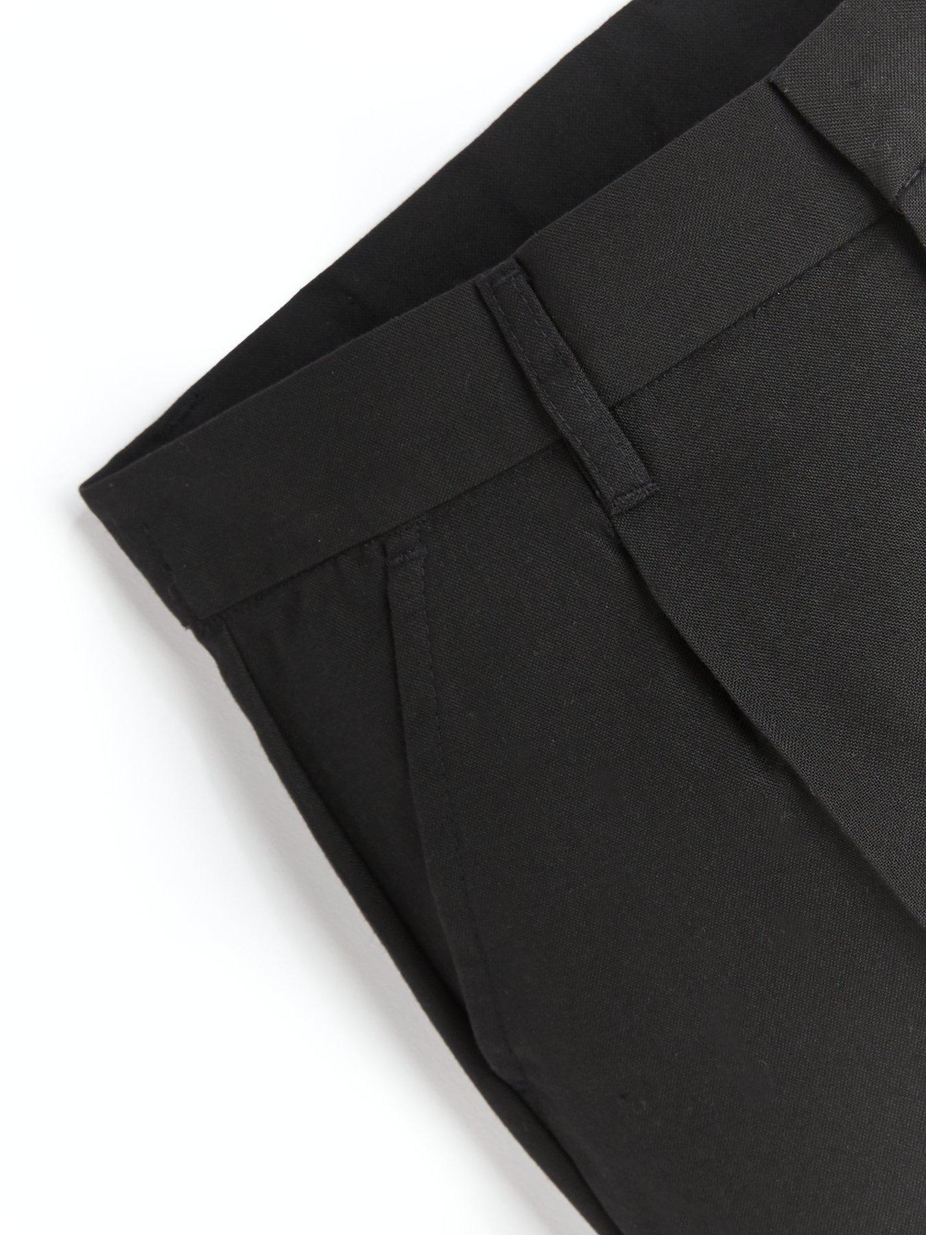 Image 5 of 6 of The Very Collection Boys 2 Pack Regular Leg School Trousers - Black