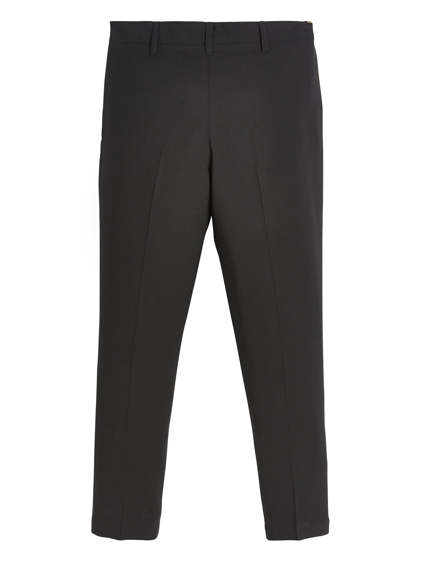 Image 2 of 4 of The Very Collection Boys 2 Pack&nbsp;Skinny Fit School Trousers - Black