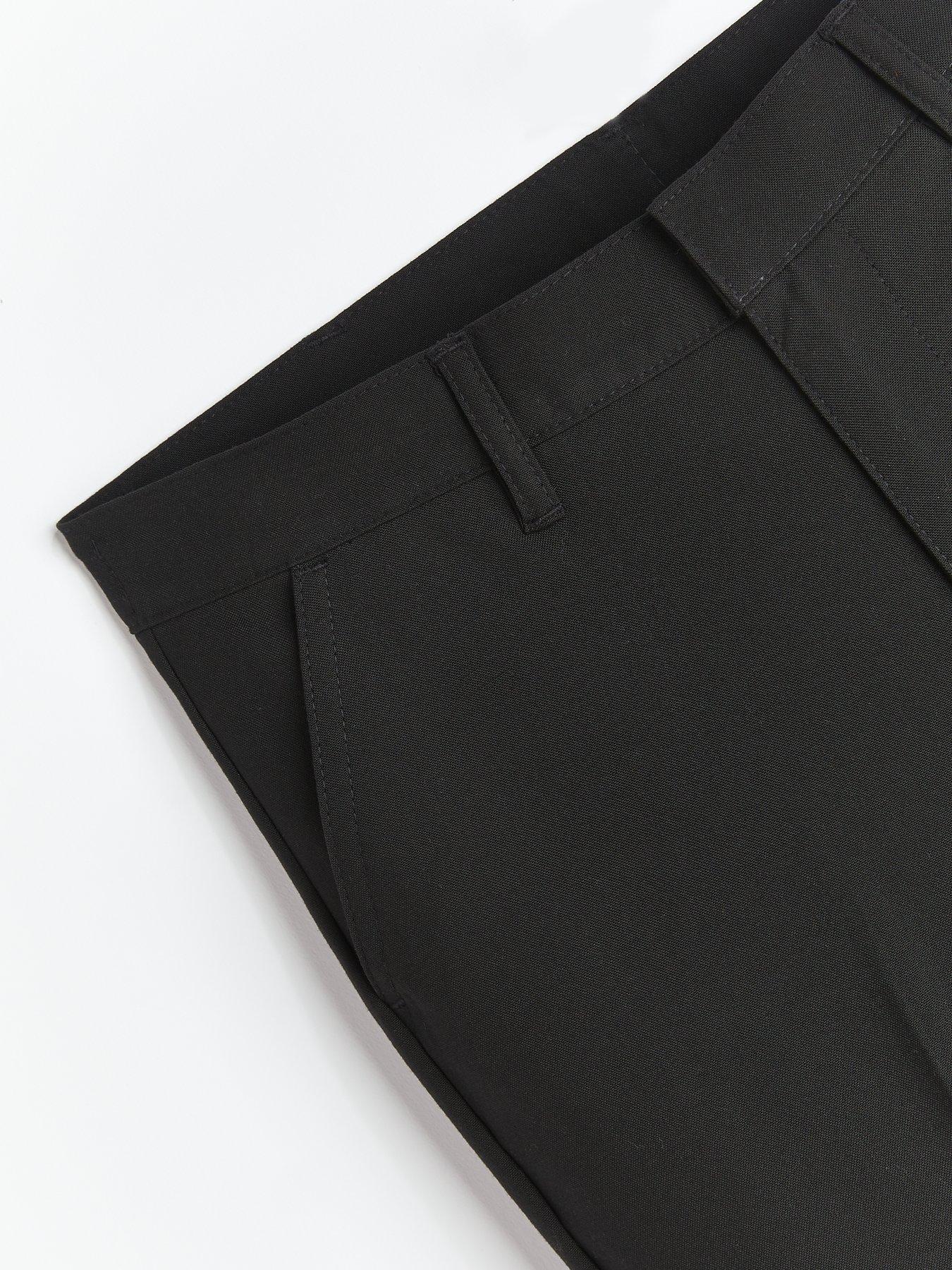 Image 4 of 4 of The Very Collection Boys 2 Pack&nbsp;Skinny Fit School Trousers - Black