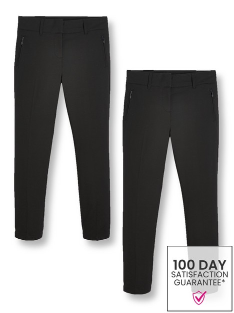 v-by-very-girls-2-pack-skinny-fitnbspschool-trousers-black