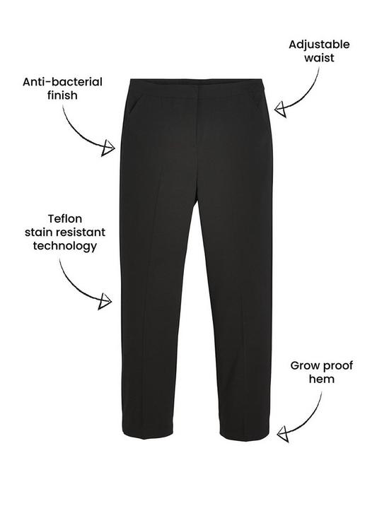 back image of v-by-very-girls-2-pack-woven-school-trouser-regular-fitnbsp--black