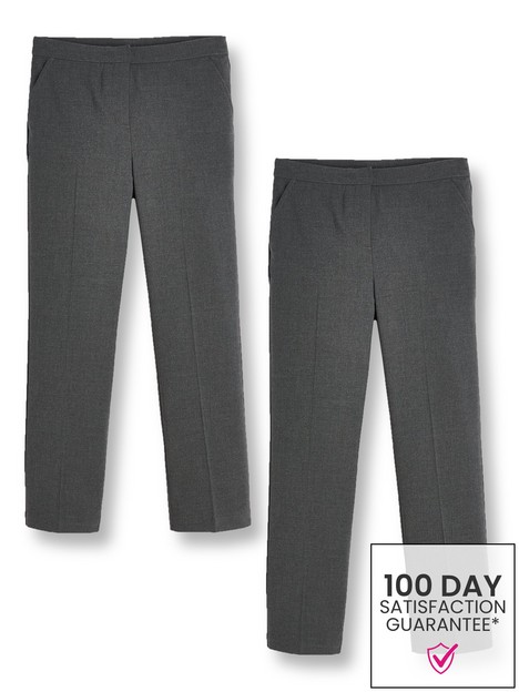v-by-very-girls-2-pack-woven-school-trouser-regular-fit-grey