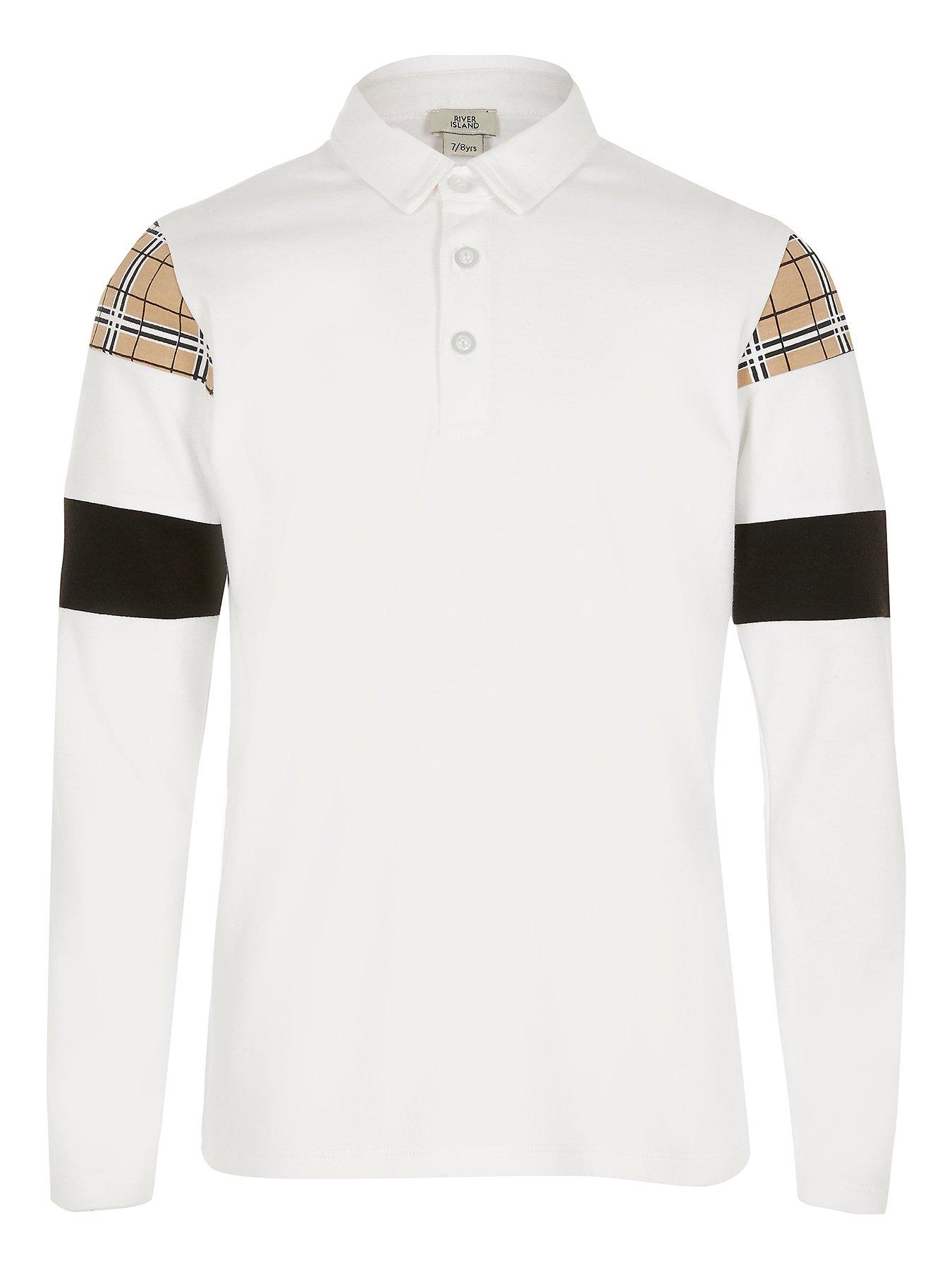 river island long sleeve polo