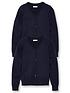  image of v-by-very-girls-2-pack-school-cardigans-navy