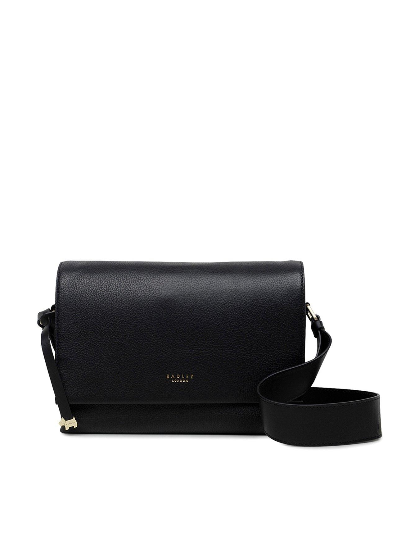 radley medium cross body bag black