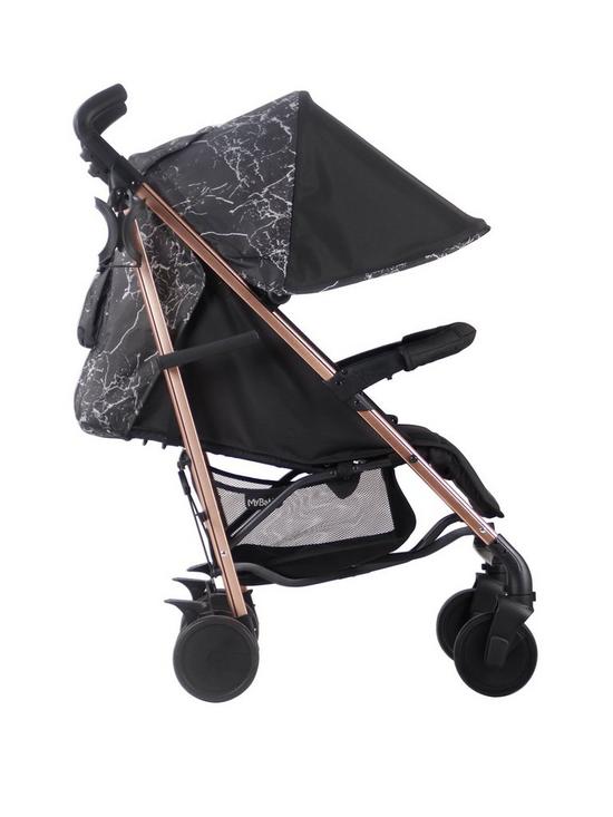 stillFront image of my-babiie-dreamiie-by-samantha-faiers-mb51-black-marble-stroller