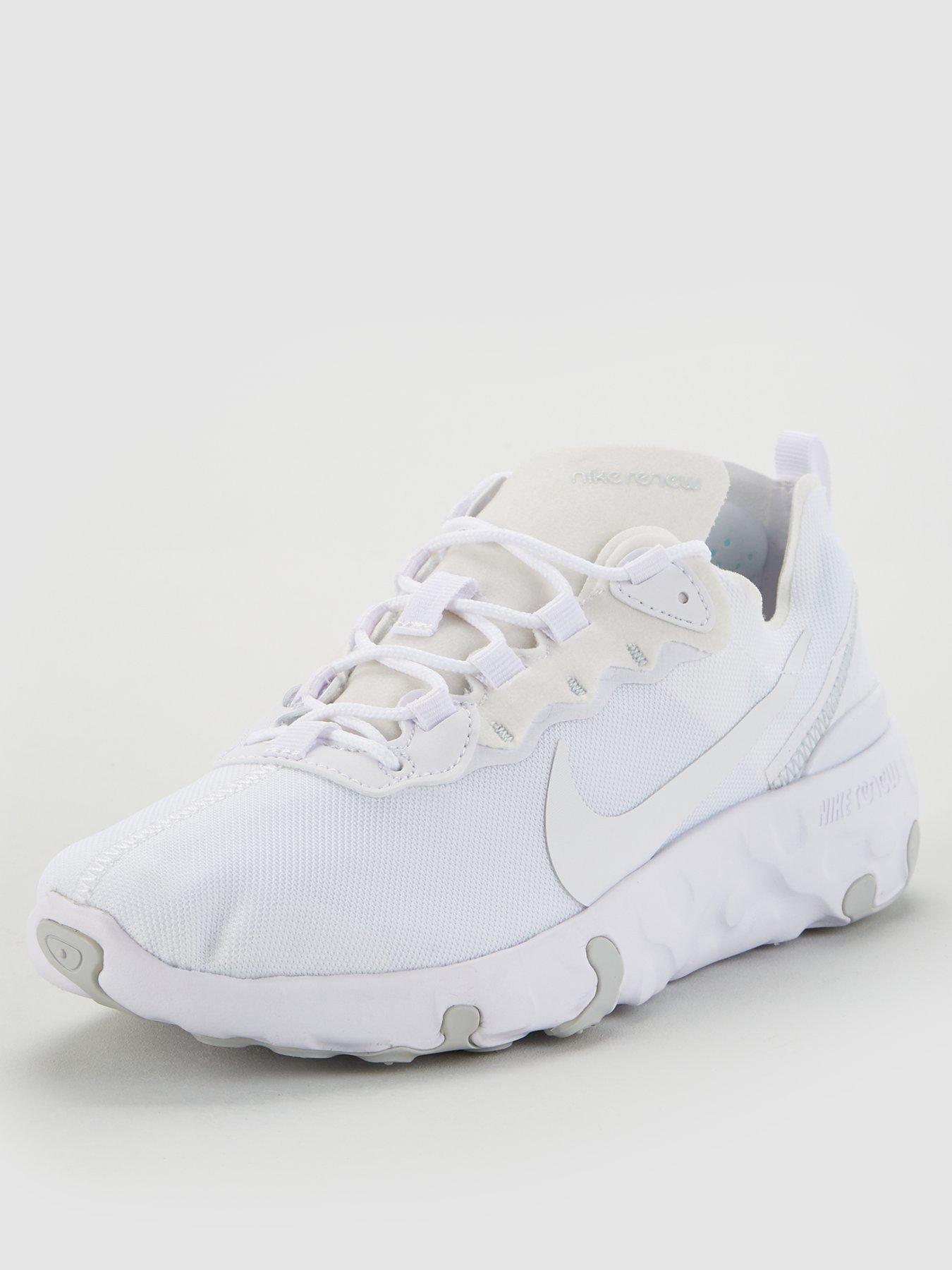 white nike trainers junior