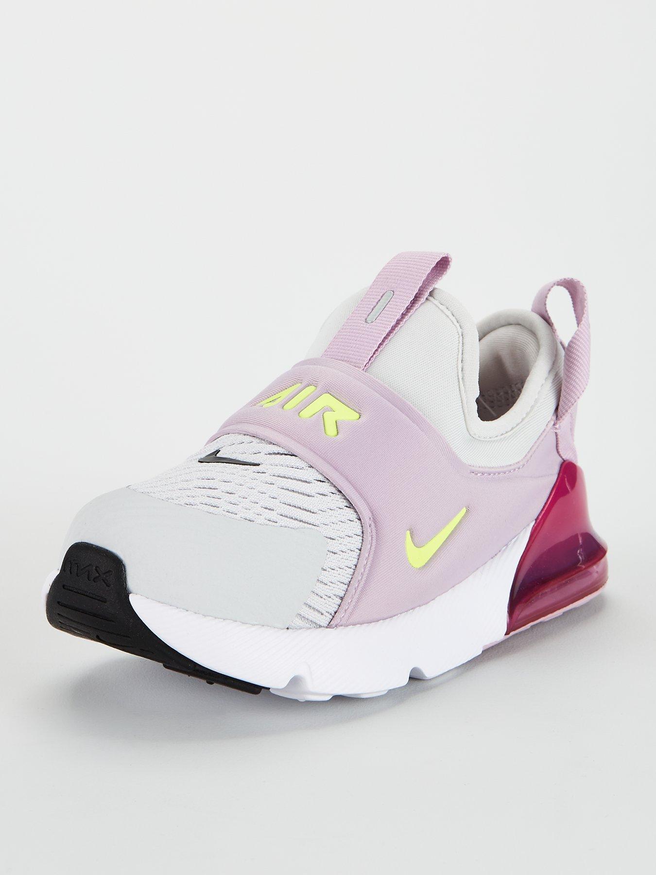 pink nike infant trainers